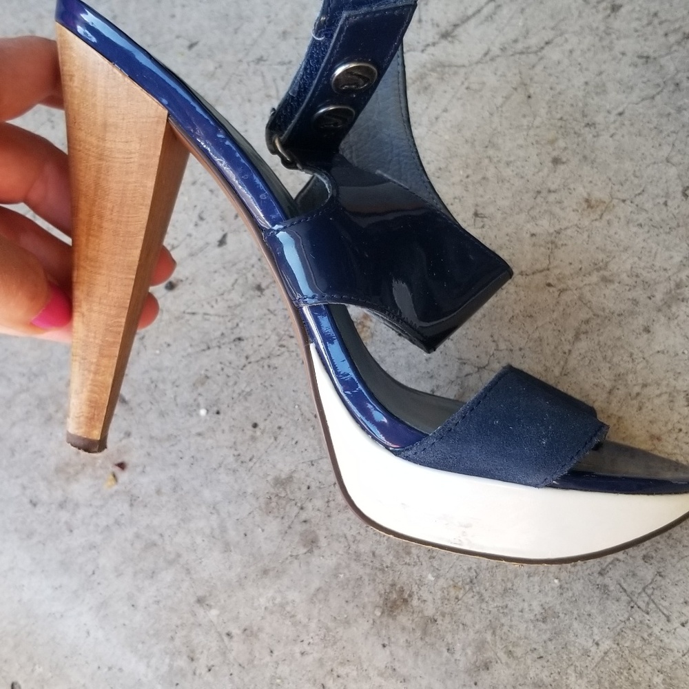 Replay heel blue size 6